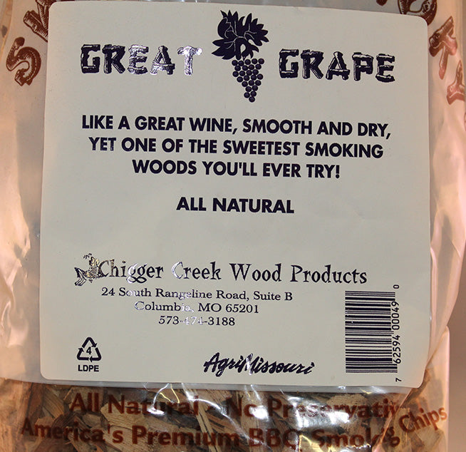 Sweet'N Smoky Wood Chips Great Grape